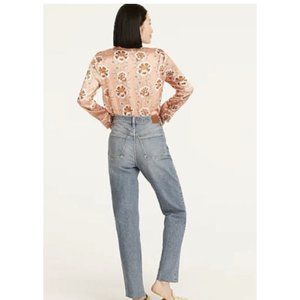NEW Size 25T JCrew High Rise Full Length '90s Classic Straight Leg Jean